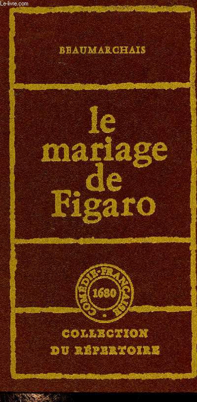 Le mariage de Figaro (Collection du Rpertoire, n18)