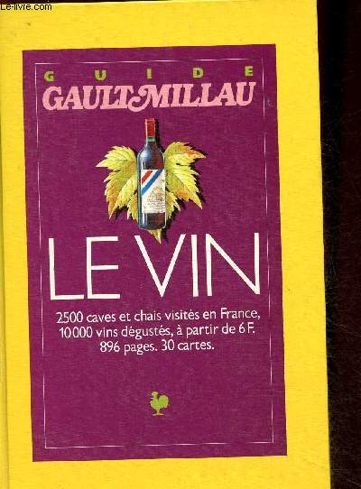 Guide Gault Millau : Le vin