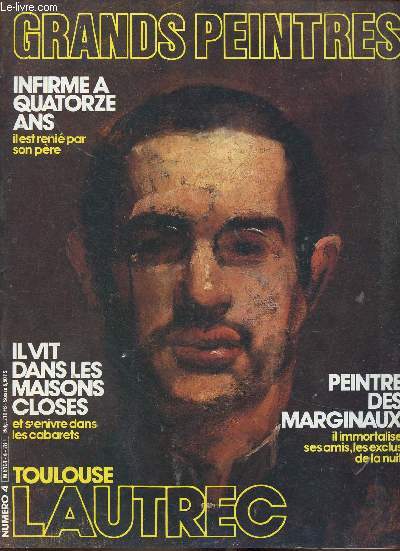Grands Peintres : Toulouse Lautrec. Revue n4 et portfolio comprenant 4 planches couleur : Cha-U-Kao - La toilette - Au salon de la rue des Moulins - Au Moulin-Rouge