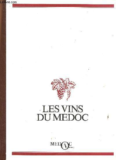 Lot de 5 feuillets sur les vins du Mdoc : Les caves coopratives du Mdoc - De crus artisans et paysans / The Artisan and peasant growths - Les vins du Mdoc - Les crus bourgeois du Mdoc - Les crus classs du Mdoc