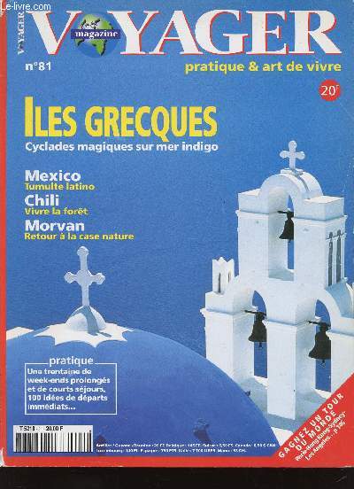 Voyager Magazine, n81 : Iles Grecques