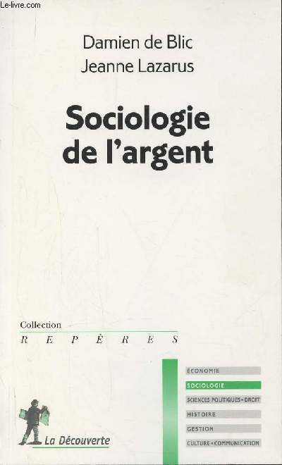 Sociologie de l'argent (Collection 