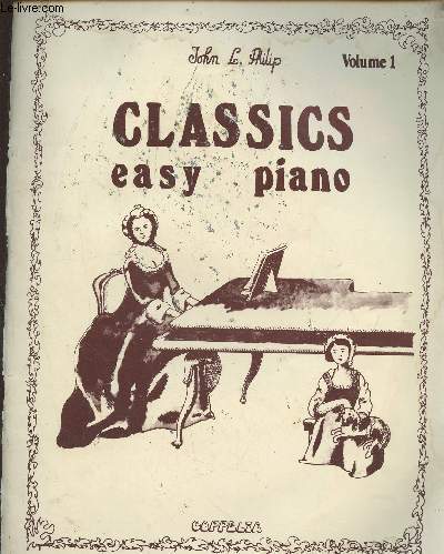 Classics, easy piano Volume 1