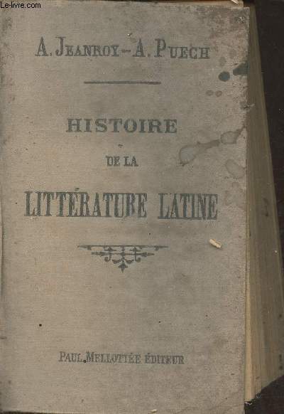 Histoire de la littrature Latine