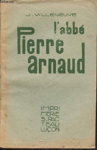 L'Abb Pierre Arnaud