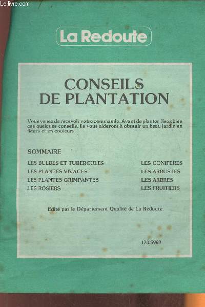 La Redoute- Conseils de plantation