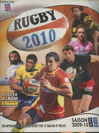 Sticker album Panini- Rugby 2010