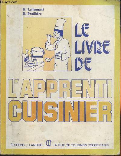 Le livre de l'apprenti cuisinier