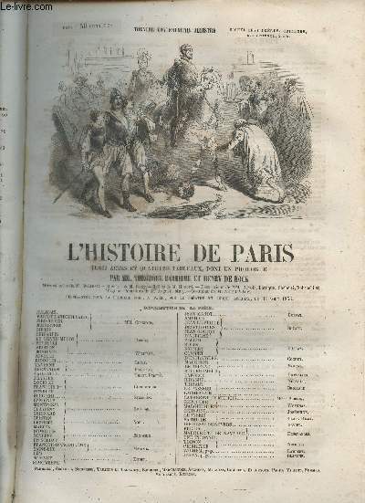 L'Histoire de Paris- trois actes et 14 tableaux, dont un prologue (Thtre contemporain illustr)
