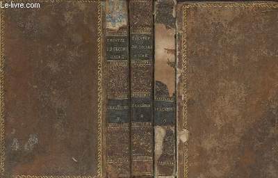 Thtre des auteurs du second ordre ou Recueil des tragdies et comdies restes au Thtre Franais- Tragdies Tomes III, IV et V (3 volumes)