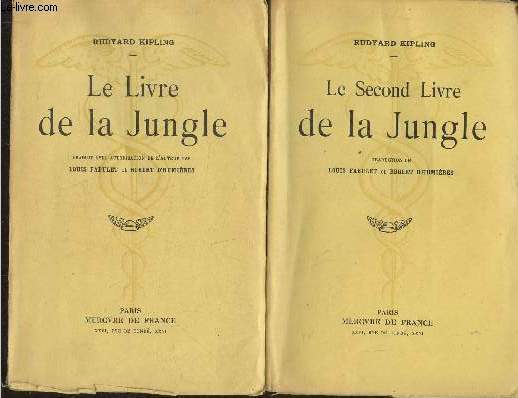 Le livre de la jungle + Le second livre de la jungle (2 volumes)