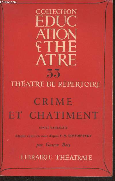 Crime et chatiment - 20 tableaux