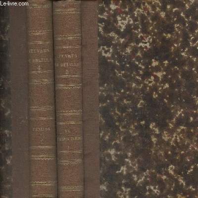 Oeuvres de Delille, prcdes d'une notice sur sa vie et ses ouvrages Tomes IV + V: l'neide - Le paradis perdu