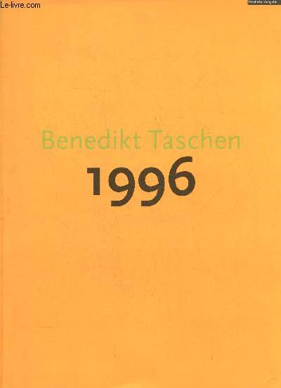 Catalogue Benedikt Taschen 1996