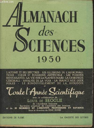 Almanach des sciences 1950