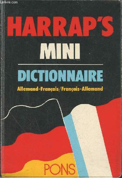 Harrap's mini dictionnaire Allemand/Franais (Pons)