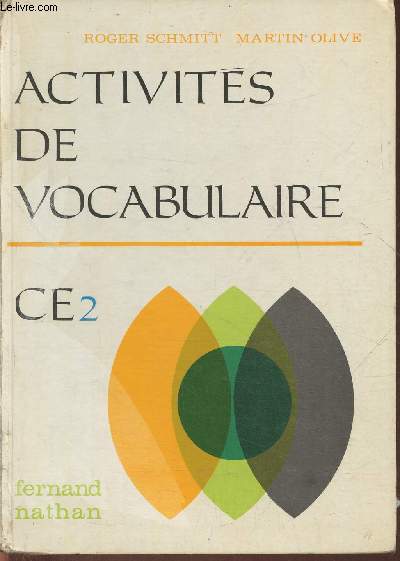Activits de vocabulaire CE2