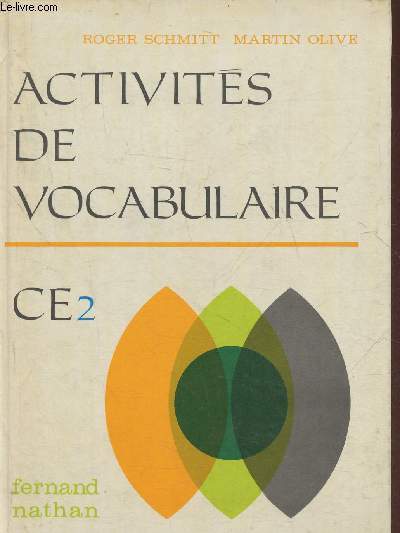 Activits de vocabulaire CE2