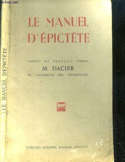 Le manuel d'Epictte