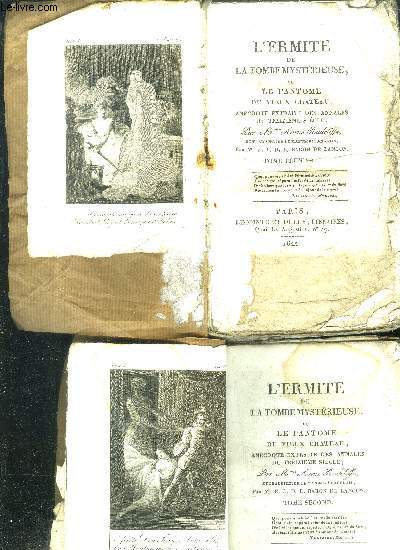 L'ermite de la tombe mystrieuse ou le fantme du vieux chteau. En 2 volumes et 2 tomes.