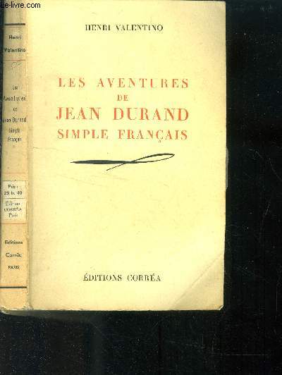 Les aventures de Jean Durand simple Franais