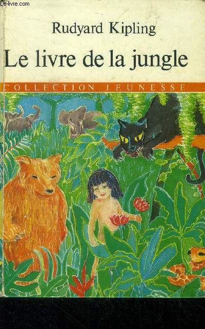 Le livre de la jungle, collection jeunesse