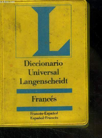 Diccionario universal langenscheidt francs. Francs espanol/ espanol francs