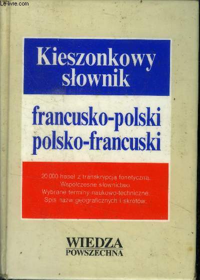 Dictionnaire de poche francais-polonais et polonais-francais
