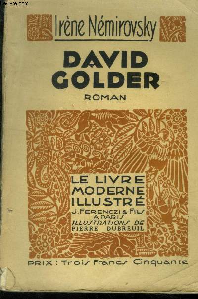 David Golder, le livre moderne illustr n 126