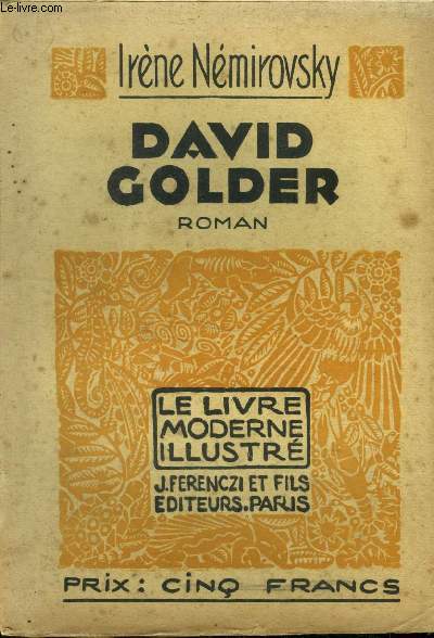 David Golder, le livre moderne illustr n 126