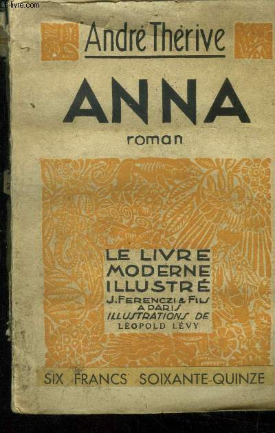 Anna,Collection Le livre moderne Illustr.