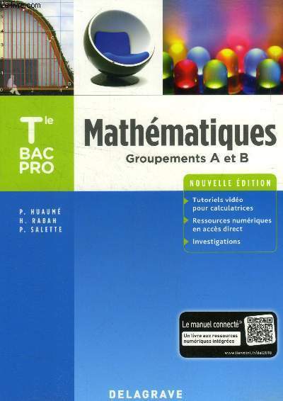 Mathmatiques Tle Bac Pro Groupements A et B