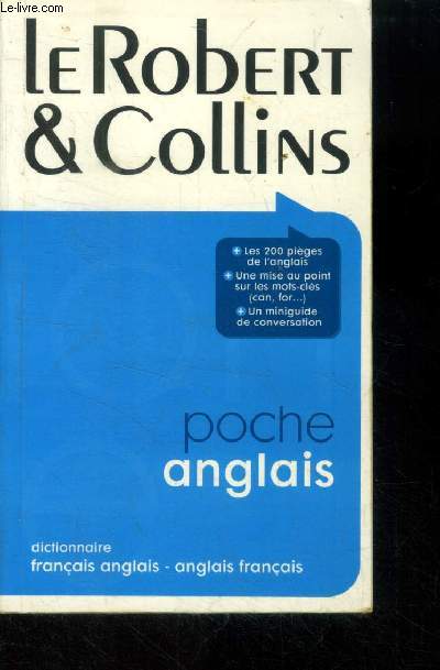 Le robert & collins poche anglais.Dictionnaire franais anglais -anglais franais
