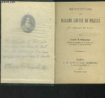 Mditations de Madame Louise de France