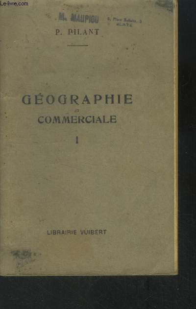 Gographie commerciale I