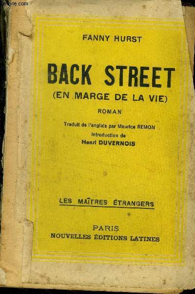 Back street (en marge de la vie)