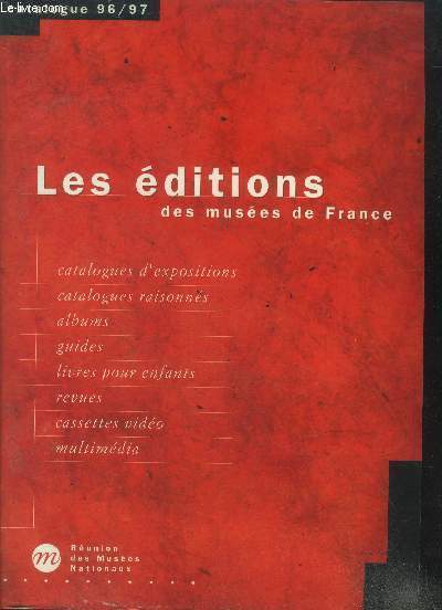 Les ditions des muses de France catalogue 96/97