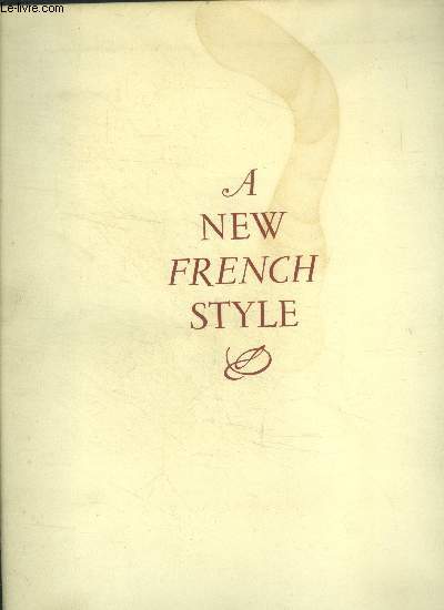 A new french style - eight models from pierre balmain - his next collection explained by alice B. toklas- sketches by rene Gruau - paris, summer 1946 - Redition