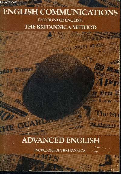 English communications, encounter english, the britannica method - advanced english