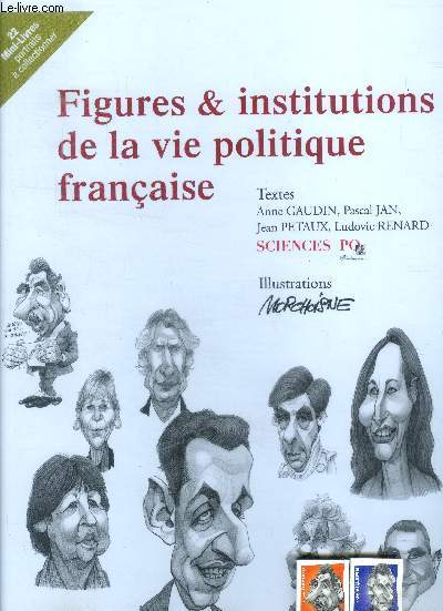 Figures et institutions de la vie politique franaise - des minis livres manquants - collection 3/2 le mini livre