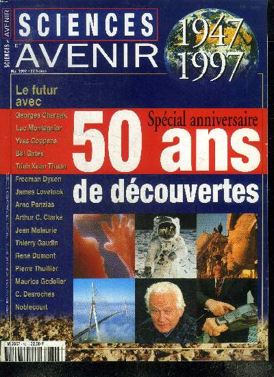 Sciences et avenir N603 Spcial anniversaire 50 ans de dcouvertes