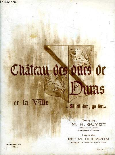 Chteau des Ducs de Duras et la ville 4 dition