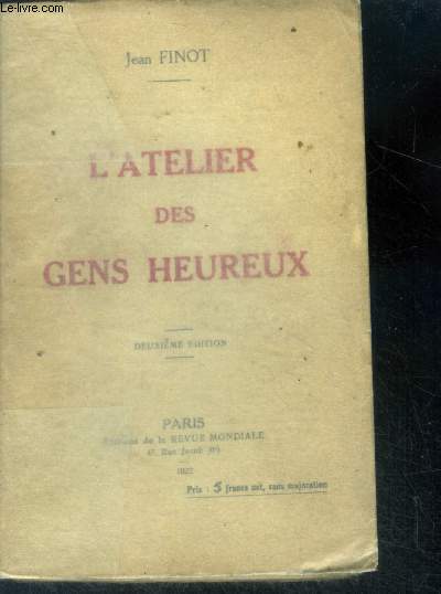 L'Atelier des gens heureux - 2e edition