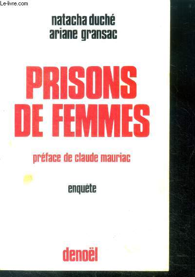 Prisons de femmes - enquete