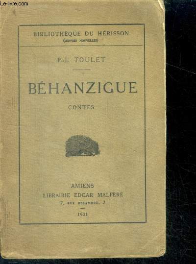 Behanzigue , contes - bibliotheque du herisson