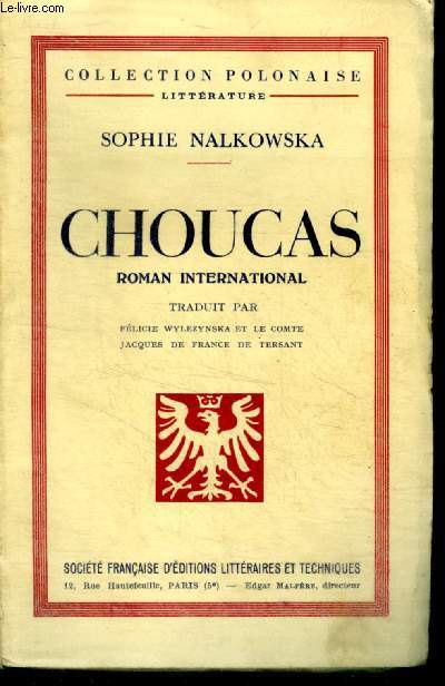 Choucas - roman international - collection polonaise litterature