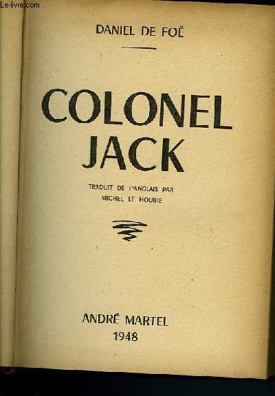 COLONEL JACK