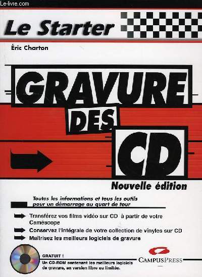 LE STARTER, GRAVURE DES CD