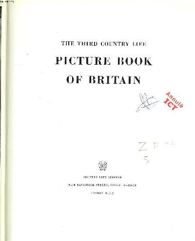 THE THIRD COUNTRY LIFE PICTURE BOOK OF BRITAIN.