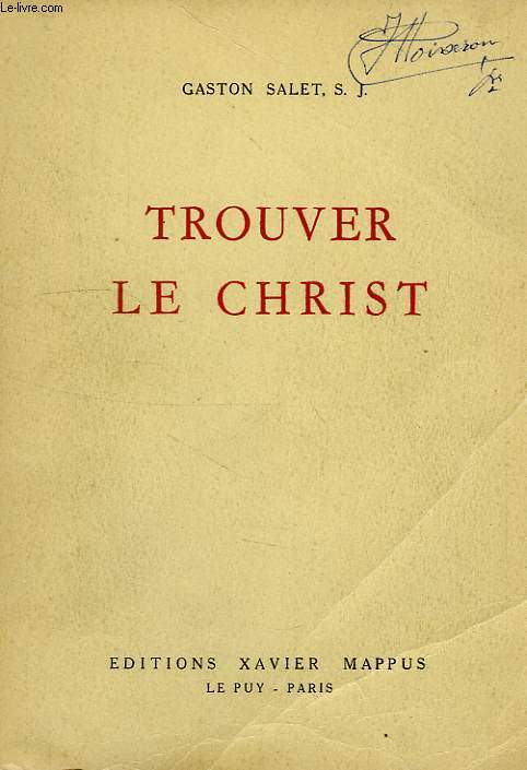 TROUVER LE CHRIST